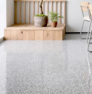 Epoxy colored sand flooring paint