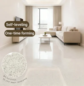 Epoxy colored sand flooring paint