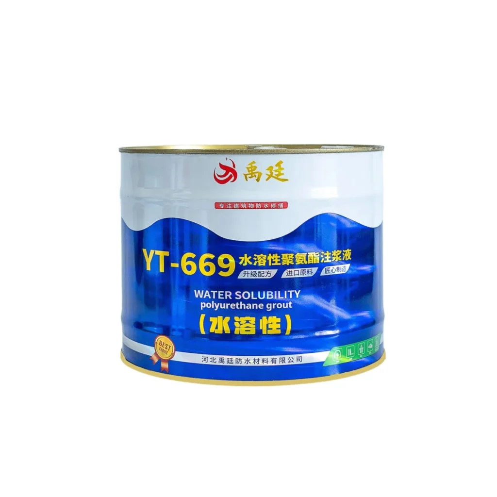 Water-based Polyurethane Injection Grout