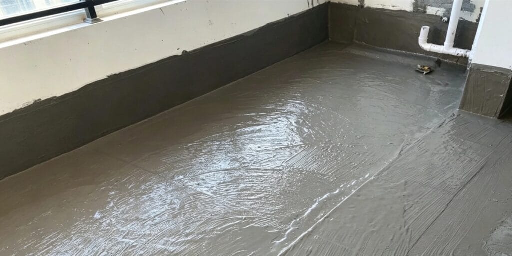 js waterproof coating application