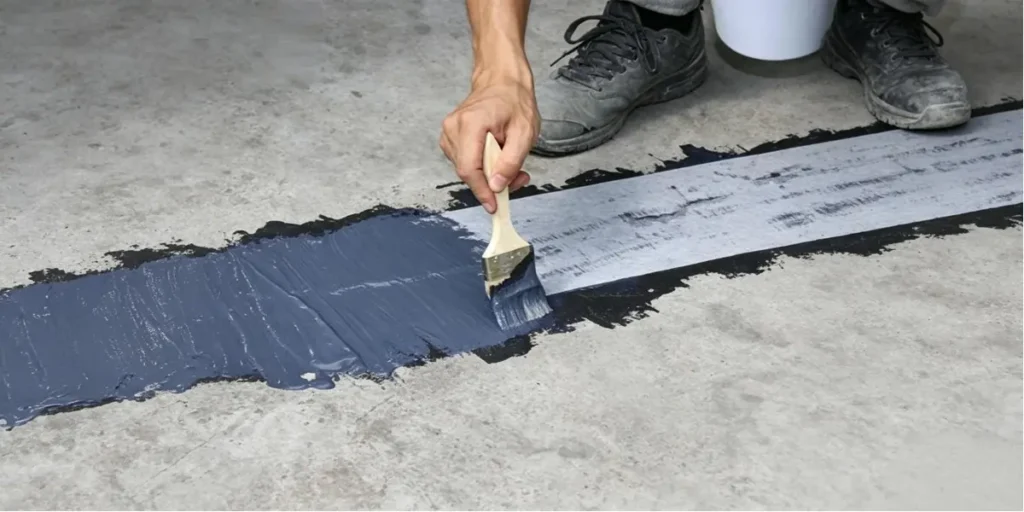 waterproof coating application method